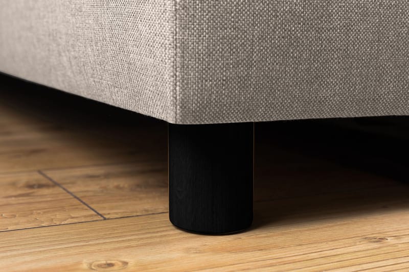 Crazy 3-istuttava Käännettävä L-muotoinen Divaanisohva Kankaalla - Beige - Huonekalut - Sohva - Divaanisohva - 3 istuttava sohva divaanilla