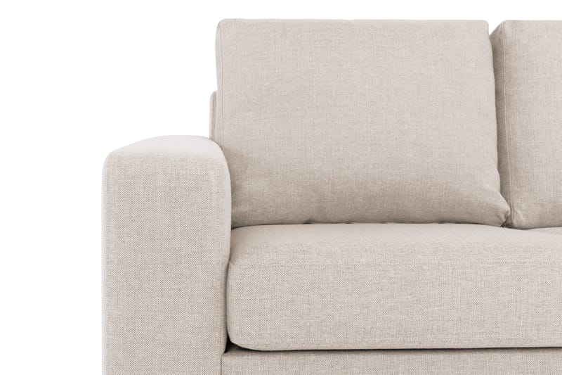 Crazy 3-istuttava Käännettävä L-muotoinen Divaanisohva Kankaalla - Beige - Huonekalut - Sohva - Divaanisohva - 3 istuttava sohva divaanilla