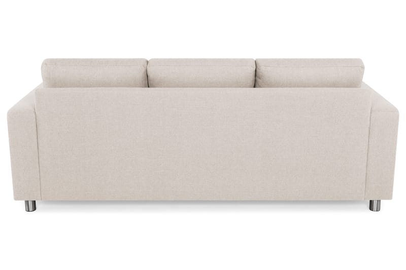 Crazy 3-istuttava Käännettävä L-muotoinen Divaanisohva Kankaalla - Beige - Huonekalut - Sohva - Divaanisohva - 3 istuttava sohva divaanilla