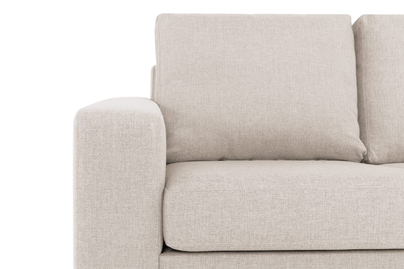 Crazy 3-istuttava Käännettävä L-muotoinen Divaanisohva Kankaalla - Beige - Huonekalut - Sohva - Divaanisohva - 3 istuttava sohva divaanilla
