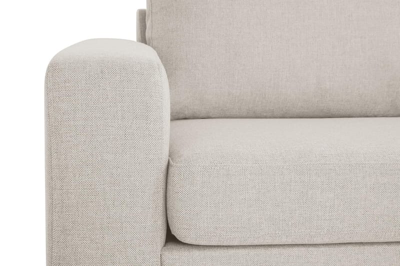 Crazy 3-istuttava Oikeakätinen L-muotoinen Divaanisohva Kankaalla - Beige - Huonekalut - Sohva - Divaanisohva