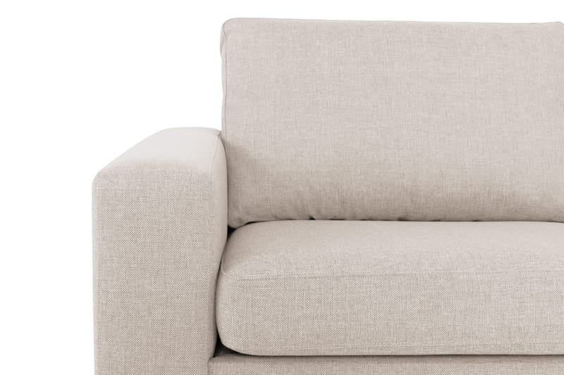 Crazy 3-istuttava Oikeakätinen L-muotoinen Divaanisohva Kankaalla - Beige - Huonekalut - Sohva - Divaanisohva - 3 istuttava sohva divaanilla