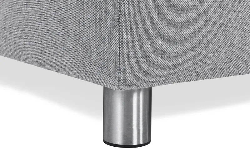 Crazy 3-istuttava Vasenkätinen L-muotoinen Divaanisohva Kankaalla - Harmaa - Huonekalut - Sohva - Divaanisohva - 2 istuttava sohva divaanilla