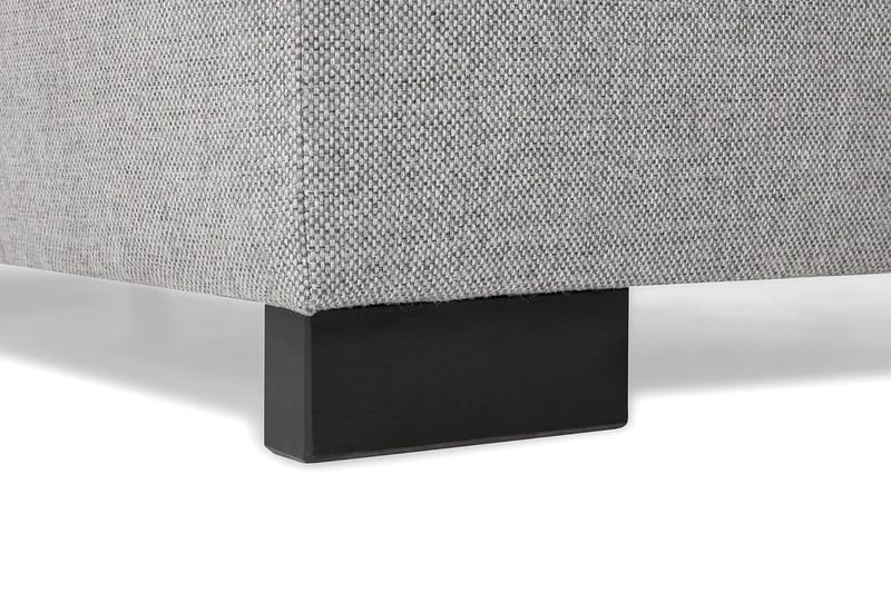 Crazy 3-istuttava Vasenkätinen L-muotoinen Divaanisohva Kankaalla - Harmaa - Huonekalut - Sohva - Divaanisohva - 2 istuttava sohva divaanilla