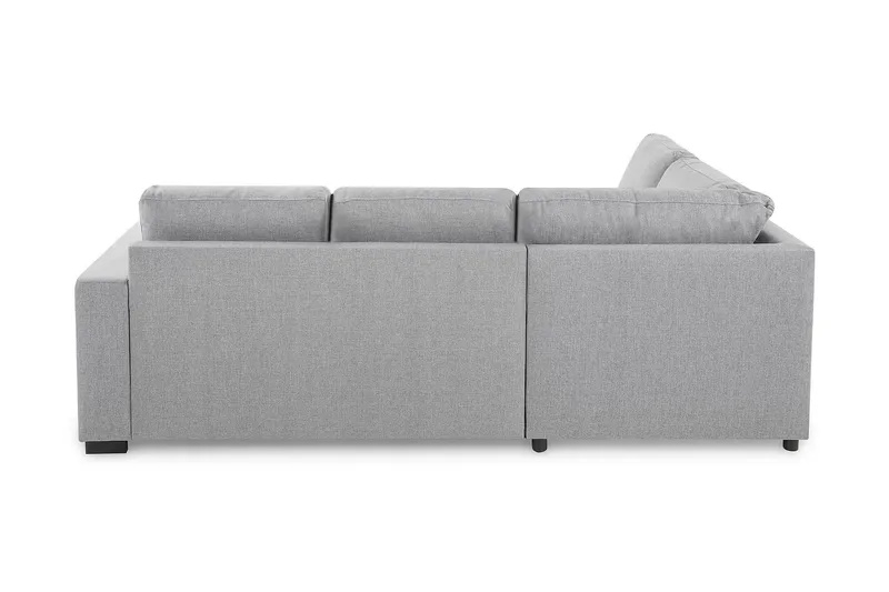 Crazy 3-istuttava Vasenkätinen L-muotoinen Divaanisohva Kankaalla - Harmaa - Huonekalut - Sohva - Divaanisohva - 2 istuttava sohva divaanilla