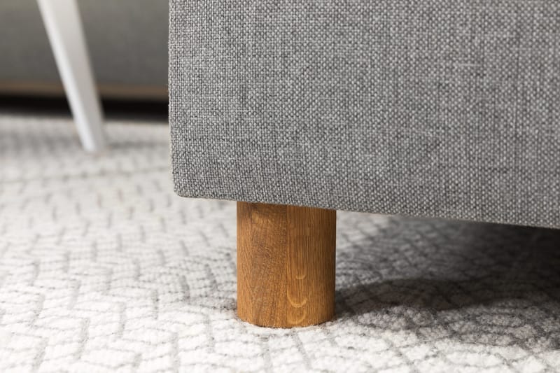 Crazy 3-istuttava Vasenkätinen L-muotoinen Divaanisohva Kankaalla - Harmaa - Huonekalut - Sohva - Divaanisohva - 2 istuttava sohva divaanilla