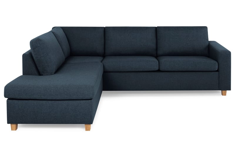 Crazy 3-istuttava Vasenkätinen L-muotoinen Divaanisohva Kankaalla - Sininen - Huonekalut - Sohva - Divaanisohva