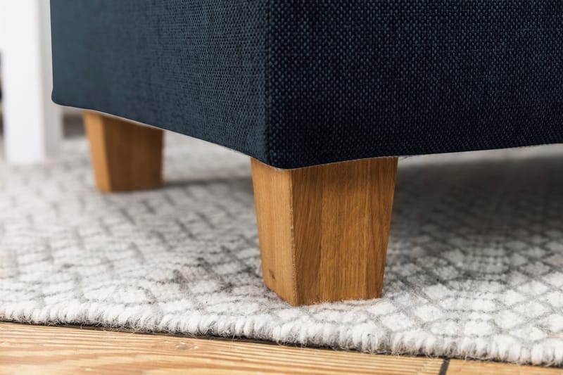 Crazy 3-istuttava Vasenkätinen L-muotoinen Divaanisohva Kankaalla - Sininen - Huonekalut - Sohva - Divaanisohva