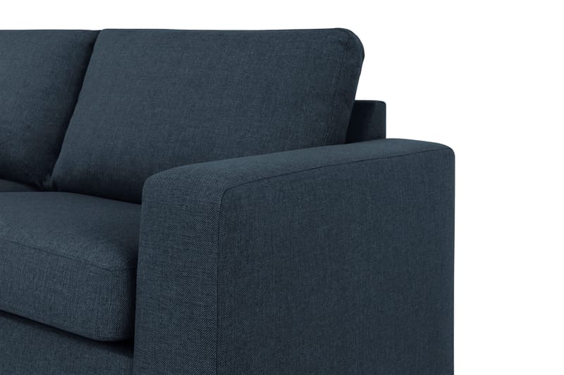 Crazy 3-istuttava Vasenkätinen L-muotoinen Divaanisohva Kankaalla - Sininen - Huonekalut - Sohva - Divaanisohva - 2 istuttava sohva divaanilla