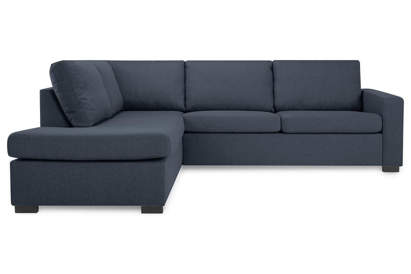 Crazy 3-istuttava Vasenkätinen L-muotoinen Divaanisohva Kankaalla - Sininen - Huonekalut - Sohva - Divaanisohva