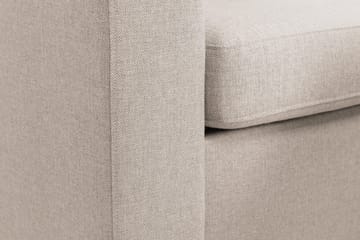 Crazy 4-istuttava Oikeakätinen L-muotoinen Divaanisohva Kankaalla - Beige - Huonekalut - Sohva - Divaanisohva - 3 istuttava sohva divaanilla