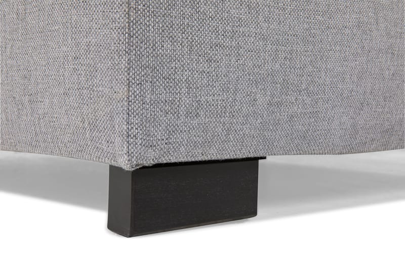 Crazy 4-istuttava Oikeakätinen U-muotoinen Small Sohva Divaanilla ja Schäslongilla Kankaalla sis. Kuorityynyt - Harmaa - Huonekalut - Sohva - Divaanisohva