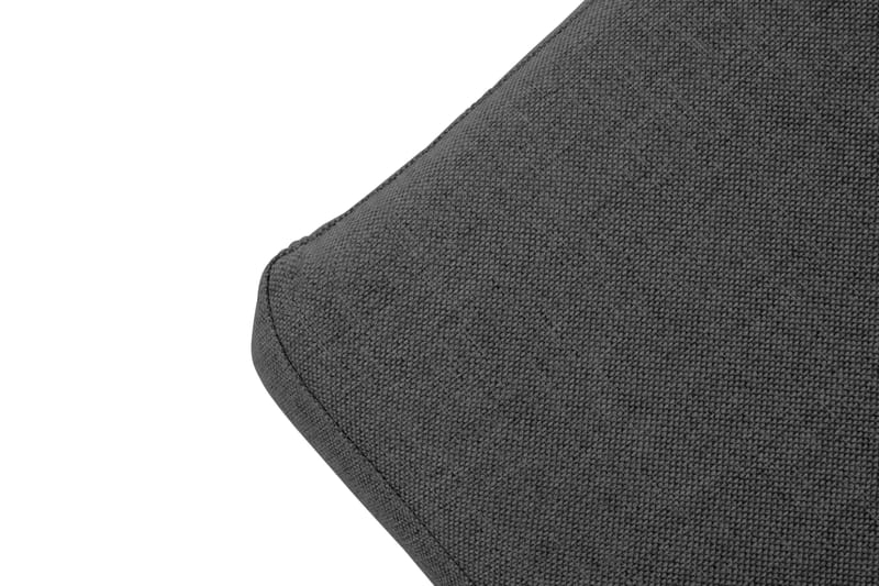 Crazy 4-istuttava Oikeakätinen U-muotoinen Small Sohva Divaanilla ja Schäslongilla Kankaalla sis. Kuorityynyt - Tummanharmaa - Huonekalut - Sohva - Divaanisohva