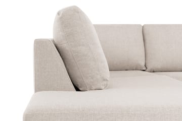 Crazy 4-istuttava Vasenkätinen L-muotoinen Divaanisohva Kankaalla - Beige - Huonekalut - Sohva - Divaanisohva - 3 istuttava sohva divaanilla