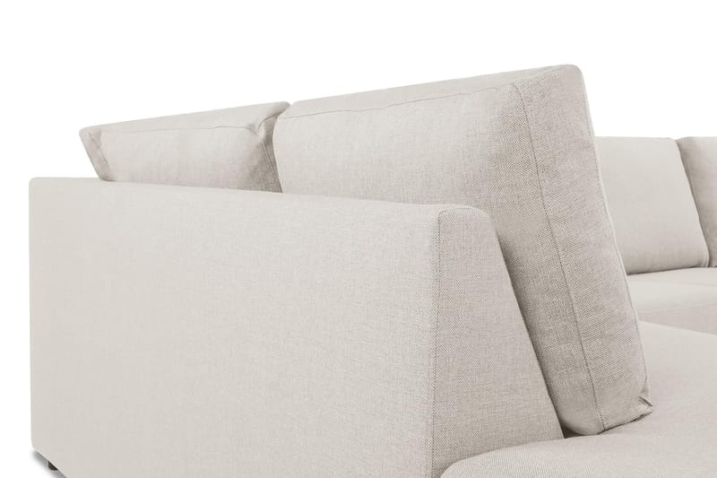 Crazy 4-istuttava Vasenkätinen L-muotoinen Divaanisohva Kankaalla - Beige - Huonekalut - Sohva - Divaanisohva - 3 istuttava sohva divaanilla
