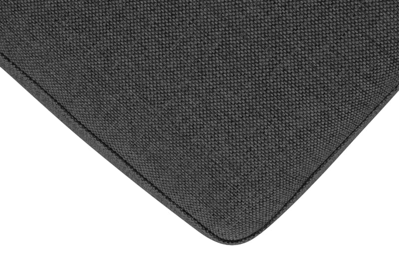 Crazy 4-istuttava Vasenkätinen U-muotoinen Large Sohva Divaanilla ja Schäslongilla Kankaalla sis. Kuorityynyt - Tummanharmaa - Huonekalut - Sohva - Divaanisohva