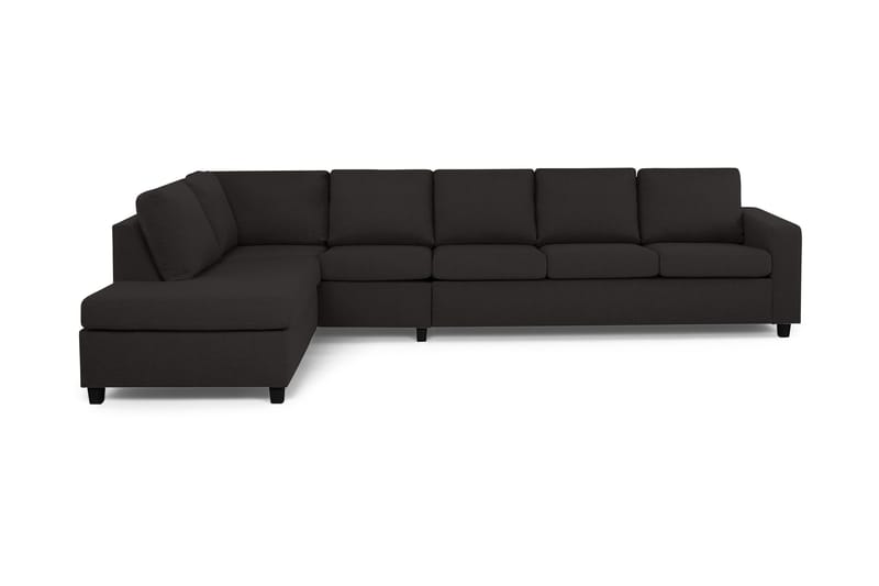 Crazy 5-istuttava Vasenkätinen L-muotoinen Divaanisohva Kankaalla - Antrasiitti - Huonekalut - Sohva - Divaanisohva - 4 istuttava sohva divaanilla