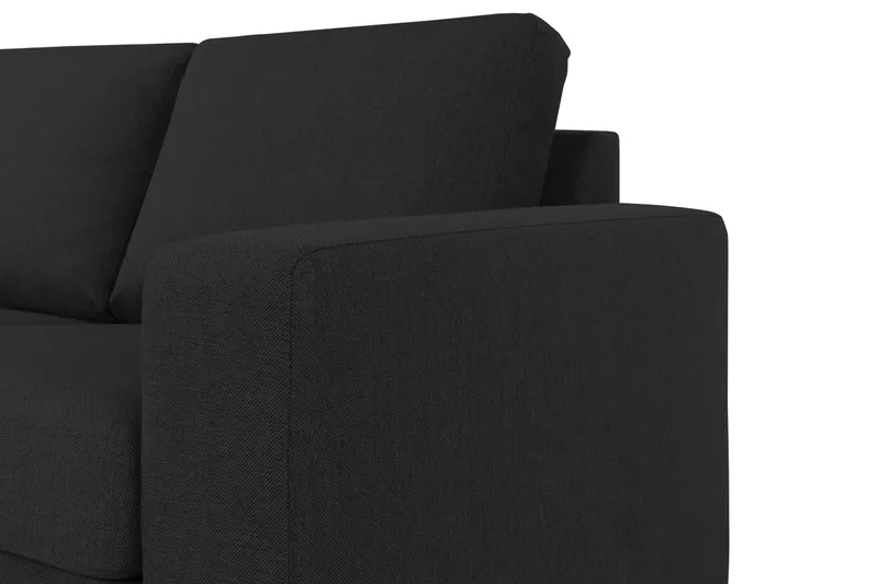 Crazy 5-istuttava Vasenkätinen L-muotoinen Divaanisohva Kankaalla - Antrasiitti - Huonekalut - Sohva - Divaanisohva - 4 istuttava sohva divaanilla