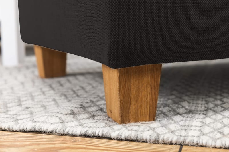 Crazy 5-istuttava Vasenkätinen L-muotoinen Divaanisohva Kankaalla - Antrasiitti - Huonekalut - Sohva - Divaanisohva - 4 istuttava sohva divaanilla