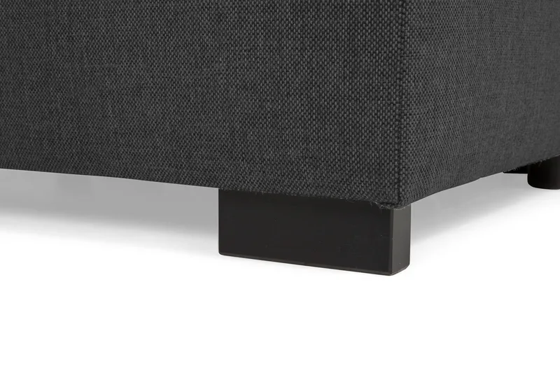 Crazy 5-istuttava Vasenkätinen U-muotoinen X-Large Sohva Divaanilla ja Schäslongilla Kankaalla sis. Kuorityynyt - Antrasiitti - Huonekalut - Sohva - Divaanisohva