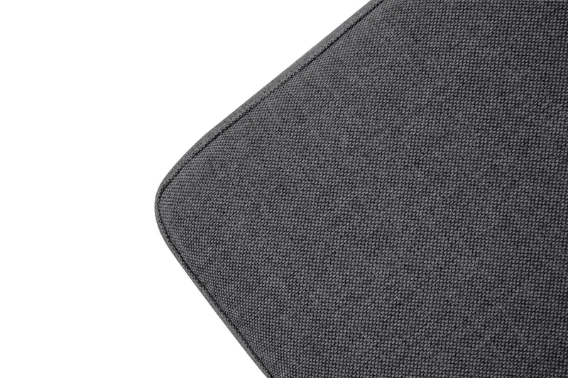 Crazy Limited Edition 4-istuttava Oikeakätinen L-muotoinen Schäslongsohva Kankaalla - Tummanharmaa - Huonekalut - Sohva - Divaanisohva