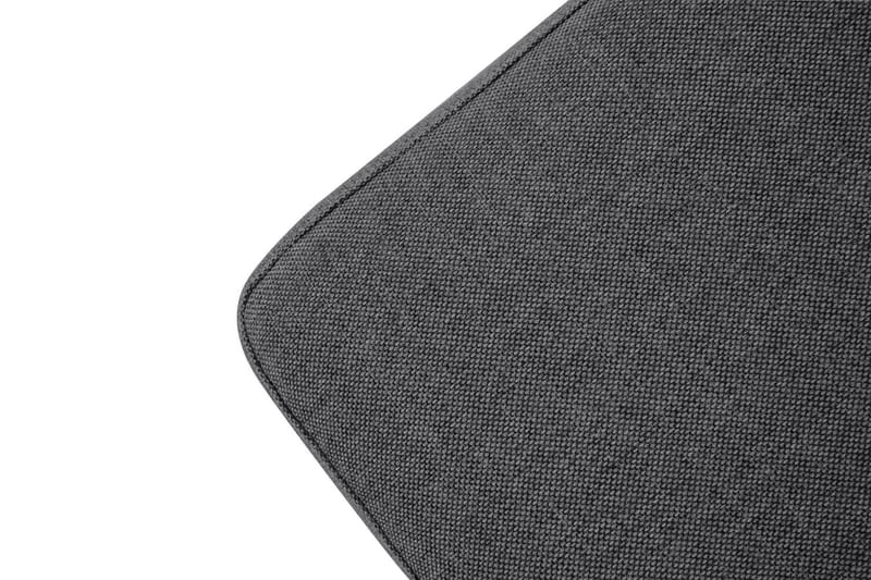 Crazy Limited Edition 4-istuttava Oikeakätinen L-muotoinen Schäslongsohva Kankaalla - Tummanharmaa - Huonekalut - Sohva - Divaanisohva