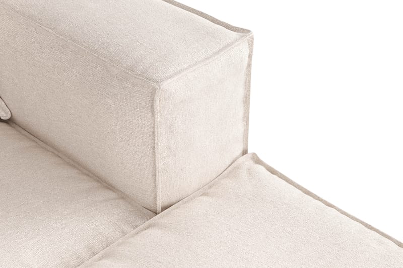 Cubo 4-istuttava Syvä Modulaarisohva Divaanilla Kankaalla - Beige - Huonekalut - Sohva - Divaanisohva - 3 istuttava sohva divaanilla