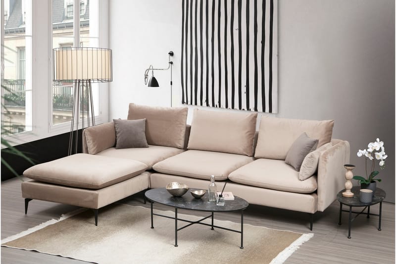 Divaanisohva Chiva - Beige - Huonekalut - Sohva - Divaanisohva