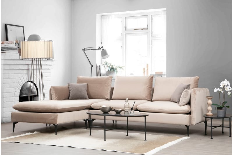 Divaanisohva Chiva - Beige - Huonekalut - Sohva - Divaanisohva
