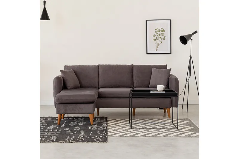 Divaanisohva Hothan Vasen - Harmaa - Huonekalut - Sohva - Divaanisohva