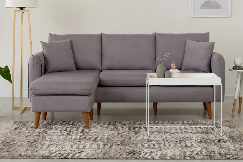 Divaanisohva Hothan Vasen - Harmaa - Huonekalut - Sohva - Divaanisohva