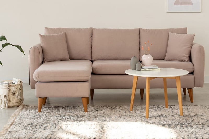 Divaanisohva Hothan Vasen - Ruskea - Huonekalut - Sohva - Divaanisohva