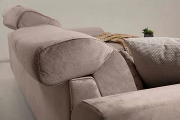 Divaanisohva Janavia Vasen - Beige/Musta - Huonekalut - Sohva - Divaanisohva