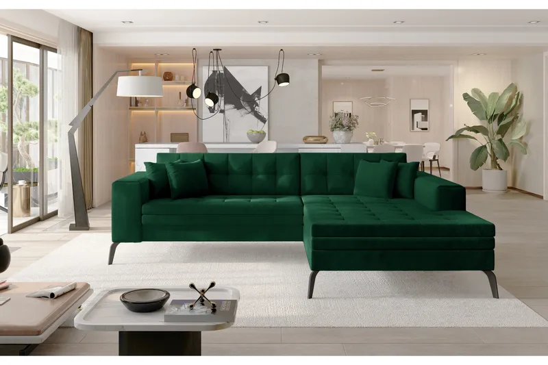 Divaanisohva Nancay Oikea, Vihreä