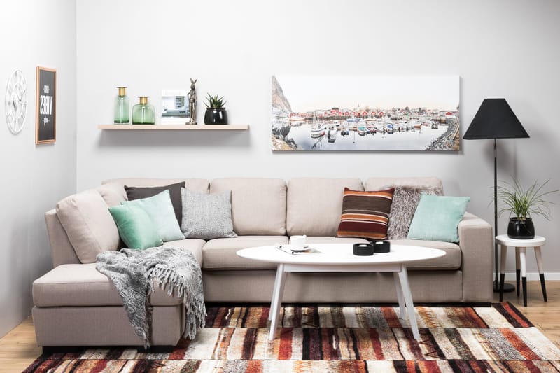 Divaanisohva Rodrigo 4:n ist Vasen - Beige - Huonekalut - Sohva - Divaanisohva