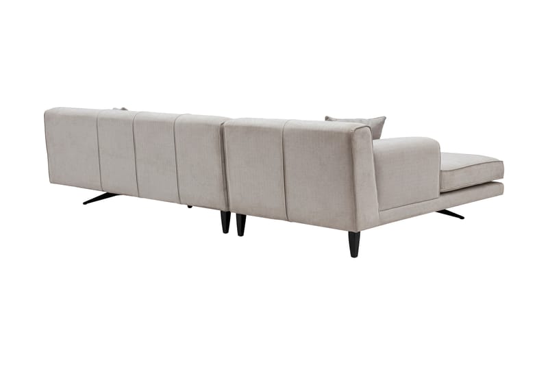 Divaanisohva Tijuca Vasen - Beige/Musta - Huonekalut - Sohva - Divaanisohva