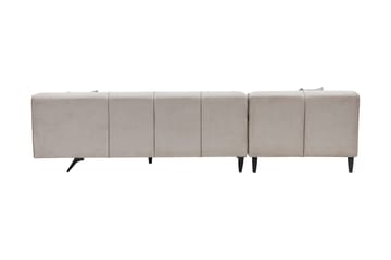Divaanisohva Tijuca Vasen - Beige/Musta - Huonekalut - Sohva - Divaanisohva