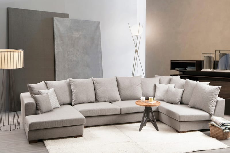 Divaanisohva Valmartino - Beige - Huonekalut - Sohva - Divaanisohva
