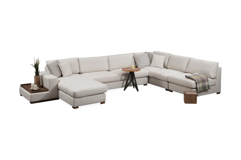 Divaanisohva Portiella - Beige - Huonekalut - Sohva - Divaanisohva