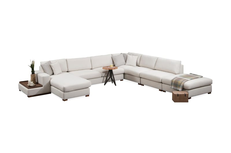 Divaanisohva Portiella - Beige - Huonekalut - Sohva - Divaanisohva