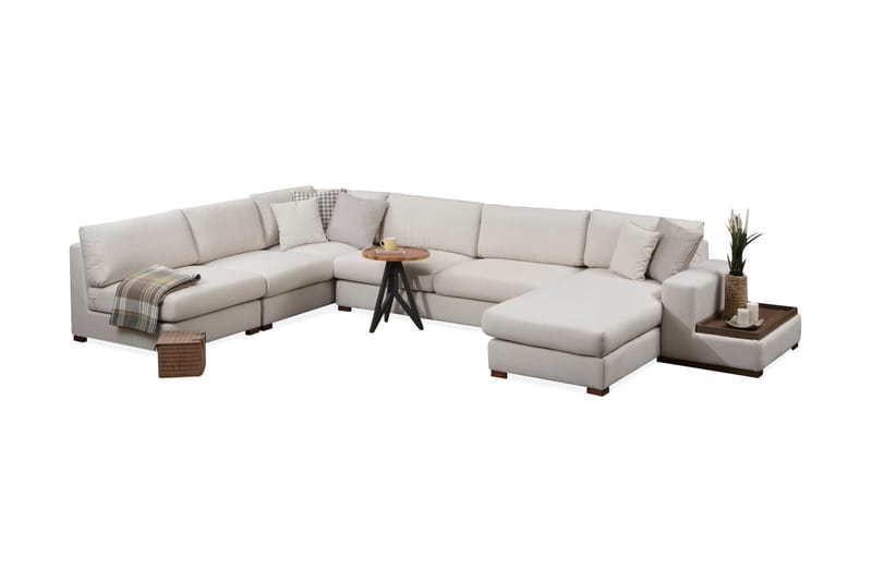 Divaanisohva Portiella - Beige - Huonekalut - Sohva - Divaanisohva