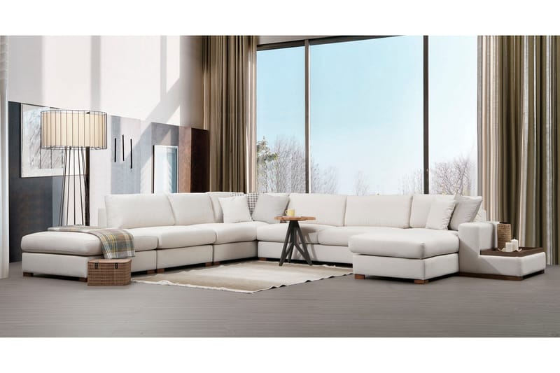 Divaanisohva Portiella - Beige - Huonekalut - Sohva - Divaanisohva