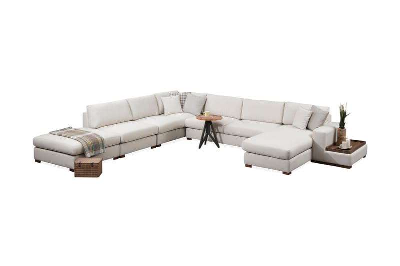 Divaanisohva Portiella - Beige - Huonekalut - Sohva - Divaanisohva