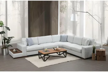 Divaanisohva Portiella - Beige - Huonekalut - Sohva - Kulmasohva
