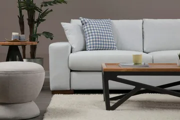 Divaanisohva Portiella - Beige - Huonekalut - Sohva - Kulmasohva