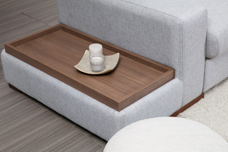 Divaanisohva Portiella - Harmaa - Huonekalut - Sohva - Divaanisohva