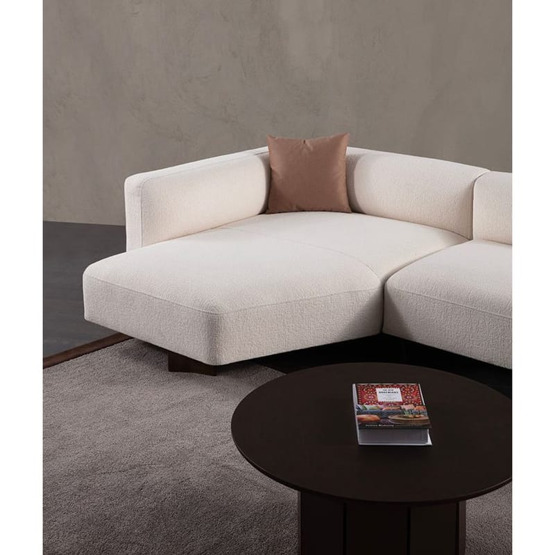 Elvaris 4-istuttava sohva sisältää Divaani - Valkoinen - Huonekalut - Sohva - Divaanisohva