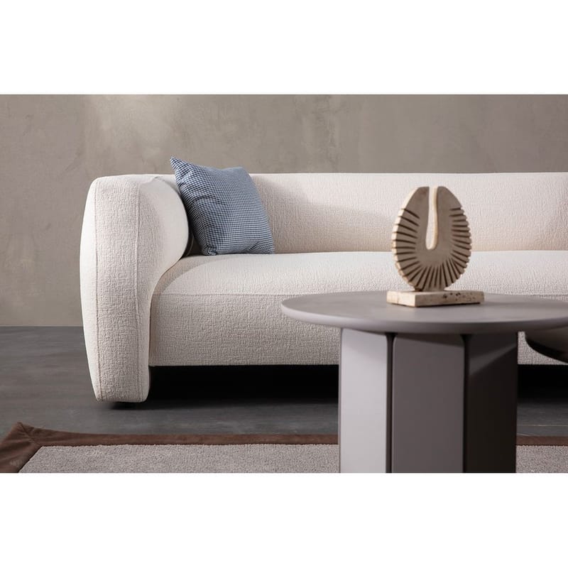 Elvaris 4-istuttava sohva sisältää Divaani - Valkoinen - Huonekalut - Sohva - Divaanisohva