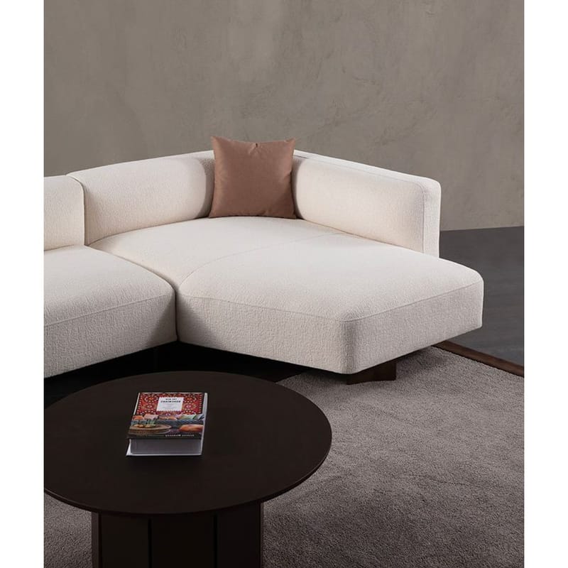 Elvaris 4-istuttava sohva sisältää Divaani - Valkoinen - Huonekalut - Sohva - Divaanisohva