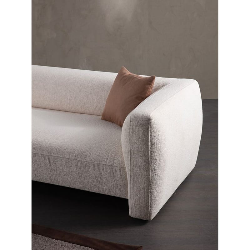 Elvaris 4-istuttava sohva sisältää Divaani - Valkoinen - Huonekalut - Sohva - Divaanisohva